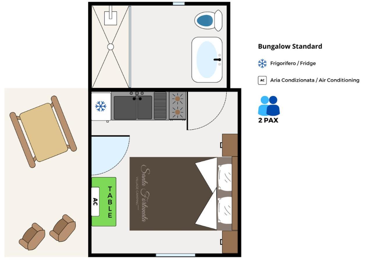 Village Camping Santa Fortunata - Campogaio Sorrento Phòng bức ảnh